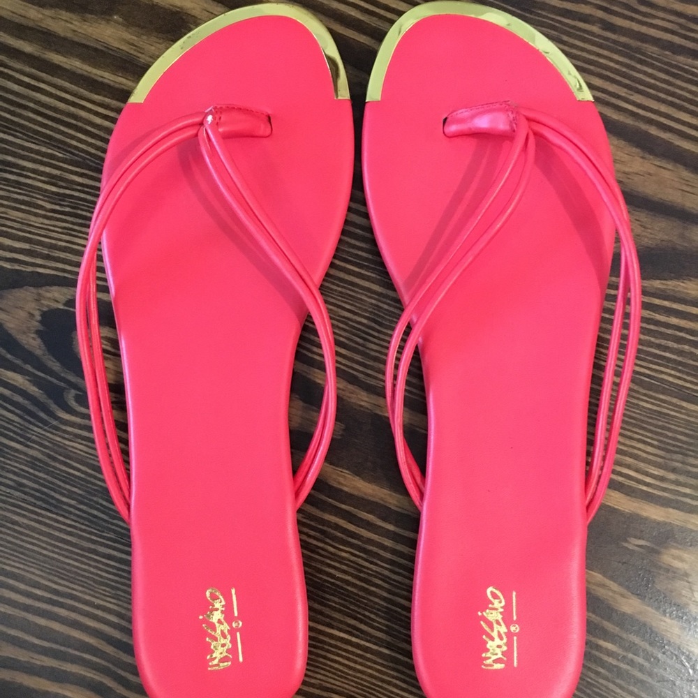 Hot Pink Flip Flops